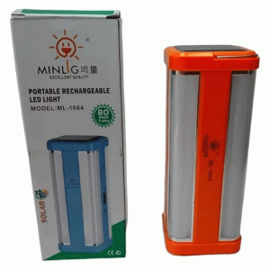 چراغ شارژی LED مدل ML-1664 | نور قوی، کم‌مصرف و قابل حمل