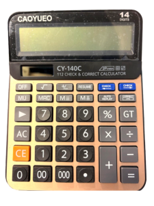 ماشین حساب (Electronic calculator) مدل CY-140